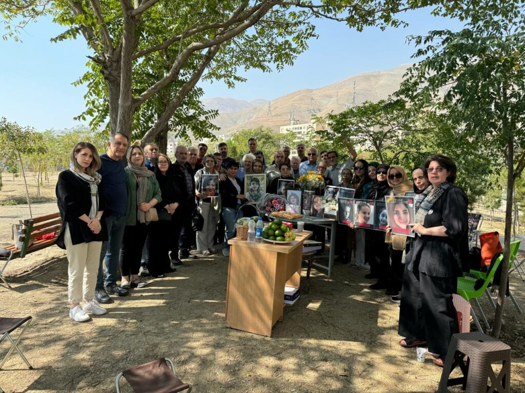 Gathering of Families of Flight PS752 Victims at Bam-e Tehran to remember the victims born in Mehr