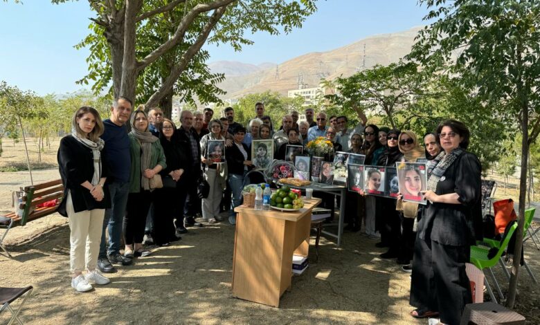 Gathering of Families of Flight PS752 Victims at Bam-e Tehran to remember the victims born in Mehr