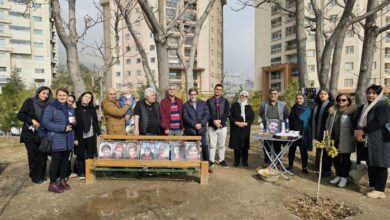 Families of Flight PS752 Victims honoring Aban-born passengers in Baam-e-Tehran