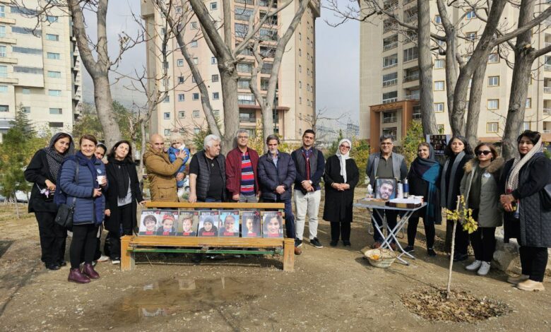 Families of Flight PS752 Victims honoring Aban-born passengers in Baam-e-Tehran