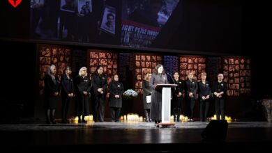 Mothers of Flight PS752 on Stage in Toronto's Fifth Anniversary